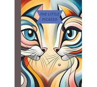 THE LITTLE PICASSO: 100 page of fun activities for kids coloring sheets ; and finish pads coloring sheets and finish the drawing challenges