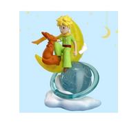 Plastoy Statuetta Il Piccolo Principe E La Volpe sulla Luna