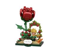 The Little Prince Starry Ride Construction Set Rose 15 Cm Pantasy