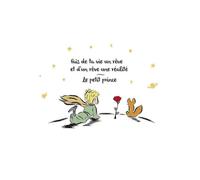 The Little Prince Wall Sticker Quotes Wall Decals Make Your Life A Dream Nursery Wall Decor Baby Kid