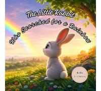 The Little Rabbit Who Searched for a Rainbow: Story and coloring book for children aged 3-5 years. A Heartwarming Adventure About Wonder, Nature, and the Beauty of Simple Things