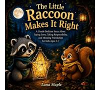 The Little Raccoon Makes It Right: A Gentle Bedtime Story About Saying Sorry, Taking Responsibility, and Mending Friendships for Kids Ages 3-7