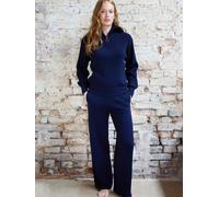 The Little Tailor The Little Tailor Charlie' Wool Rich Knitted Pantaloni large blu