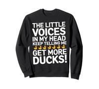 The Little Voices in My Head Keep Telling Me Get More Ducks Felpa