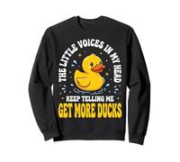 The Little Voices in My Head Keep Telling Me Get More Ducks Felpa