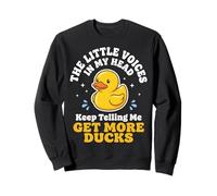 The Little Voices in My Head Keep Telling Me Get More Ducks Felpa
