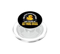 The Little Voices In My Head Keep Telling Me Get More Ducks PopSockets PopGrip per MagSafe