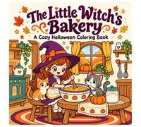 The Little Witch’s Bakery: Cozy Halloween Coloring Book