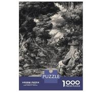 The Little Wizard in The Woods Puzzle Divertente Gioco Per Famiglie 1000 Pezzi Forest Traveler Puzzle Intrattenimento Creativo Per Adulti E Bambini 52x38cm/1000pcs