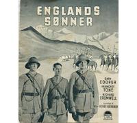 The Lives Of A Bengal Lancer Gary Cooper Franchot Tone 1935 programma cinemat...