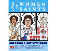 The Lives of Women Saints Coloring & Activity Book