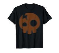 The Living Tombstone - Motion Blur Skull Orange Maglietta