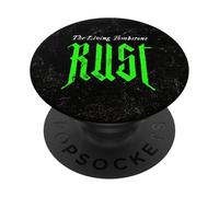 The Living Tombstone Rust Logo PopSockets PopGrip Adesivo