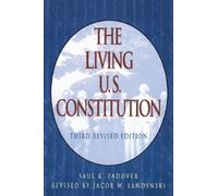 The Living U.S. Constitution (Tascabile)