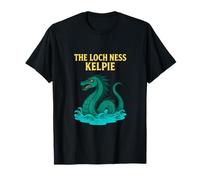 The Loch Ness Kelpie Mitologia Scozzese Water Spirit Design Maglietta