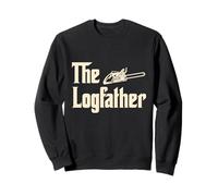 The Logfather - Boscaiolo - Motosega - Logger Woodsman Felpa