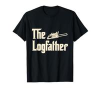 The Logfather - Boscaiolo - Motosega - Logger Woodsman Maglietta