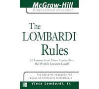 Vince Lombardi – The Lombardi Rules – Anello, filo