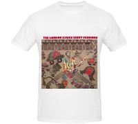 The London Chuck Berry Sessions Roll Mens Round Neck Slim Fit T Shirts White L
