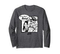 The Lone Ranger “Hi-Yo Silver Away!” Comic Panel Maglia a Manica