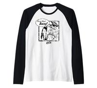 The Lone Ranger “Hi-Yo Silver Away!” Comic Panel Maglia con Maniche Raglan