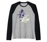 The Lone Ranger Rides Again Silhouette Maglia con Maniche Raglan