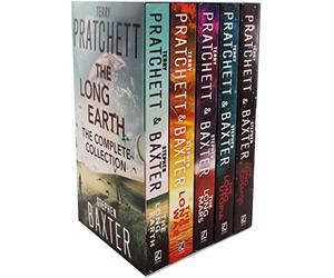The Long Earth 5 Books Collection Box Set by Terry Pratchett & Stephen Baxter (The long earth, The long war, The long mars, The long utopia, The long cosmos)