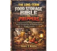 THE LONG-TERM FOOD STORAGE BIBLE FOR PREPPERS: A Practical System for Building Reliable Home Reserves, Preventing Waste and Maintaining Nutrition Through Uncertainty