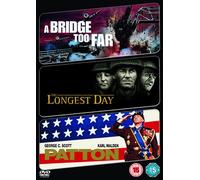 The Longest Day / A Bridge Too Far / Patton (3 Dvd) [Edizione: Regno Unito] [Edizione: Regno Unito]