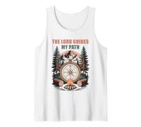 The Lord Guides My Path - Psalm 32:8 Christian Faith Camping Canotta