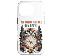 The Lord Guides My Path - Psalm 32:8 Christian Faith Camping Custodia per iPhone 16 Pro