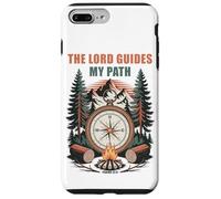 The Lord Guides My Path - Psalm 32:8 Christian Faith Camping Custodia per iPhone 7 Plus/8 Plus