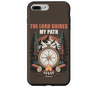 The Lord Guides My Path - Psalm 32:8 Christian Faith Camping Custodia per iPhone 7 Plus/8 Plus