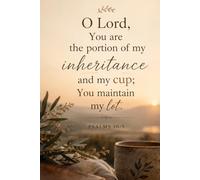 The Lord Is My Portion Notebook