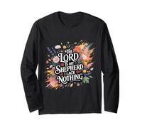 The Lord Is My Shepherd I Lack Nothing Church Strength |- Maglia a Manica