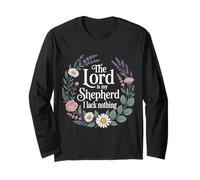 The Lord Is My Shepherd I Lack Nothing - Maglia a Manica