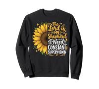 The Lord Is My Shepherd I Need Constant Supervision Felpa