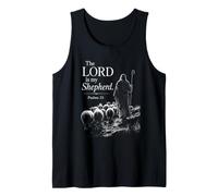 The Lord Is My Shepherd - Psalms 23 Christian Faith Verse Canotta