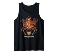 The Lord of The Rings Moria Balrog Flames Canotta