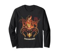 The Lord of The Rings Moria Balrog Flames Maglia a Manica