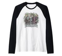 The Lord of The Rings Vintage Hobbits Maglia con Maniche Raglan