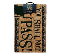 The Lord of the Rings Zerbino con Scritta a Tema Signore degli Anelli, “You Shall Not Pass” (“Non dovresti Entrare”), Multicolore, 40 x 60 cm