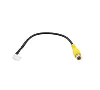 The Lord of the Tools 1 adattatore RCA per telecamera di retromarcia, compatibile con unità di testa Alpine Halo per iLX-F115D iLX-F905D, parte di ricambio KWE-CAM1D, adattatore 18 cm