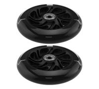 The Lord of the Tools 1 Paio Di Ruote Per Scooter 120x24mm Ruote Per Scooter Per Bambini LED Con Cuscinetti Ruote Per Scooter Lampeggianti Per Mini Scooter A Due Ruote Scooter Per Bambini