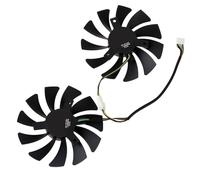The Lord of the Tools 1 paio di ventole di raffreddamento a 4 pin, 85 mm, per concorrenza, compatibile con PowerColor RX 5600 5700 6500 6600 XT 6700 Fighter