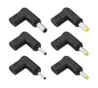 The Lord of the Tools 1 Set Nero USB 3.1 Tipo C Femmina A DC Maschio Kit Adattatore Angolato Di 90 Gradi Per Router Portatile Alimentatore Mobile Connettore Caricabatterie (12V)
