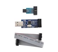 The Lord of the Tools 1 Set51 AVR USB ISP ASP Microcontrollore Programmatore Downloader Con Cavo Scheda Adattatore Da 10 Pin A 6 Pin Compatibile Con Atmel AVR E Altri Programmatori