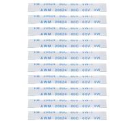 The Lord of the Tools 10 cavi flessibili a nastro con pulsante di reset a 8 pin, compatibile con Playstation 2, compatibile con PS2 Slim SCPH-70000, 4 x 0,5 cm