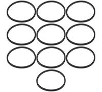 The Lord of the Tools 10 Pezzi Cinghia Per Macchina A Nastro A Cassetta Quadrata Diametro 25mm Diametro Filo 1,2mm Circonferenza 78mm Per Registratore Walkman Ripetitore Unità DVD