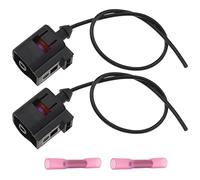The Lord of the Tools 2 Pezzi 1 Pin Connettore Sensore Pressione Olio Con Filo 1J0973701 Compatibile con A3 A4 A5 A6 Compatibile con Golf Compatibile con Jetta